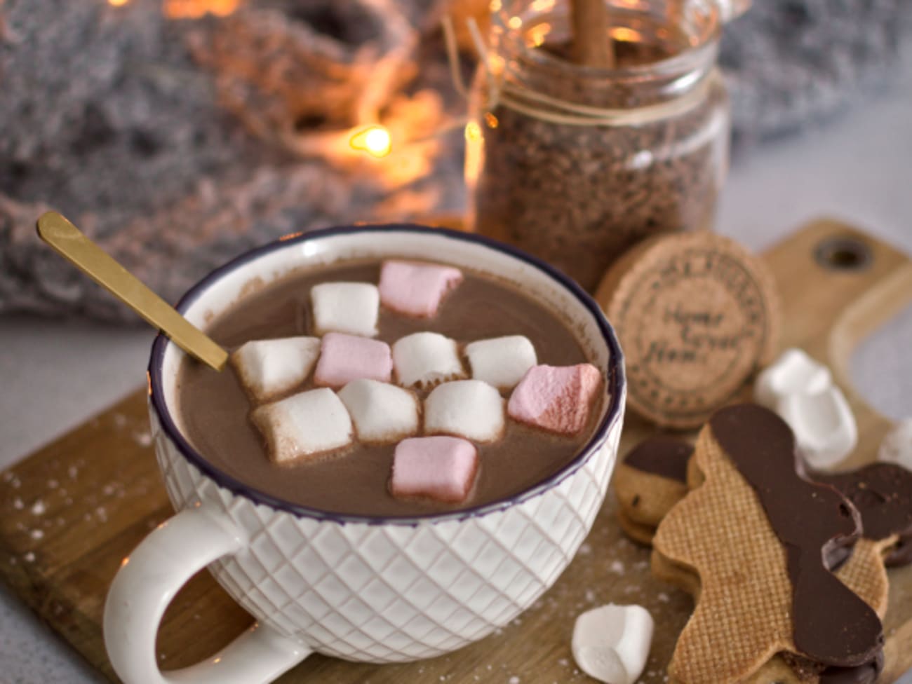 Expériences Gourmandes: Cuillères à chocolat chaud: Chocolat noir/Smarties®  ou Chocolat lait/caramel