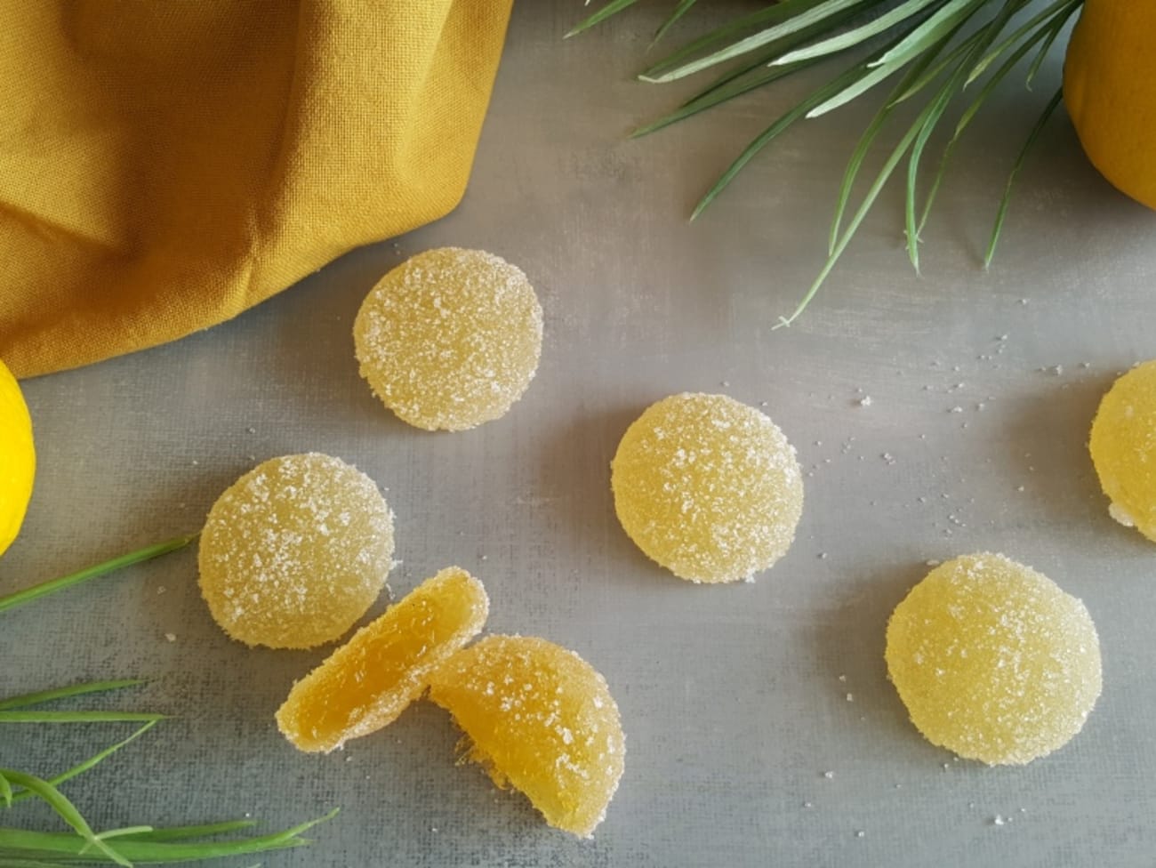 Pâtes de fruits au citron à offrir en cadeaux gourmands Recette par