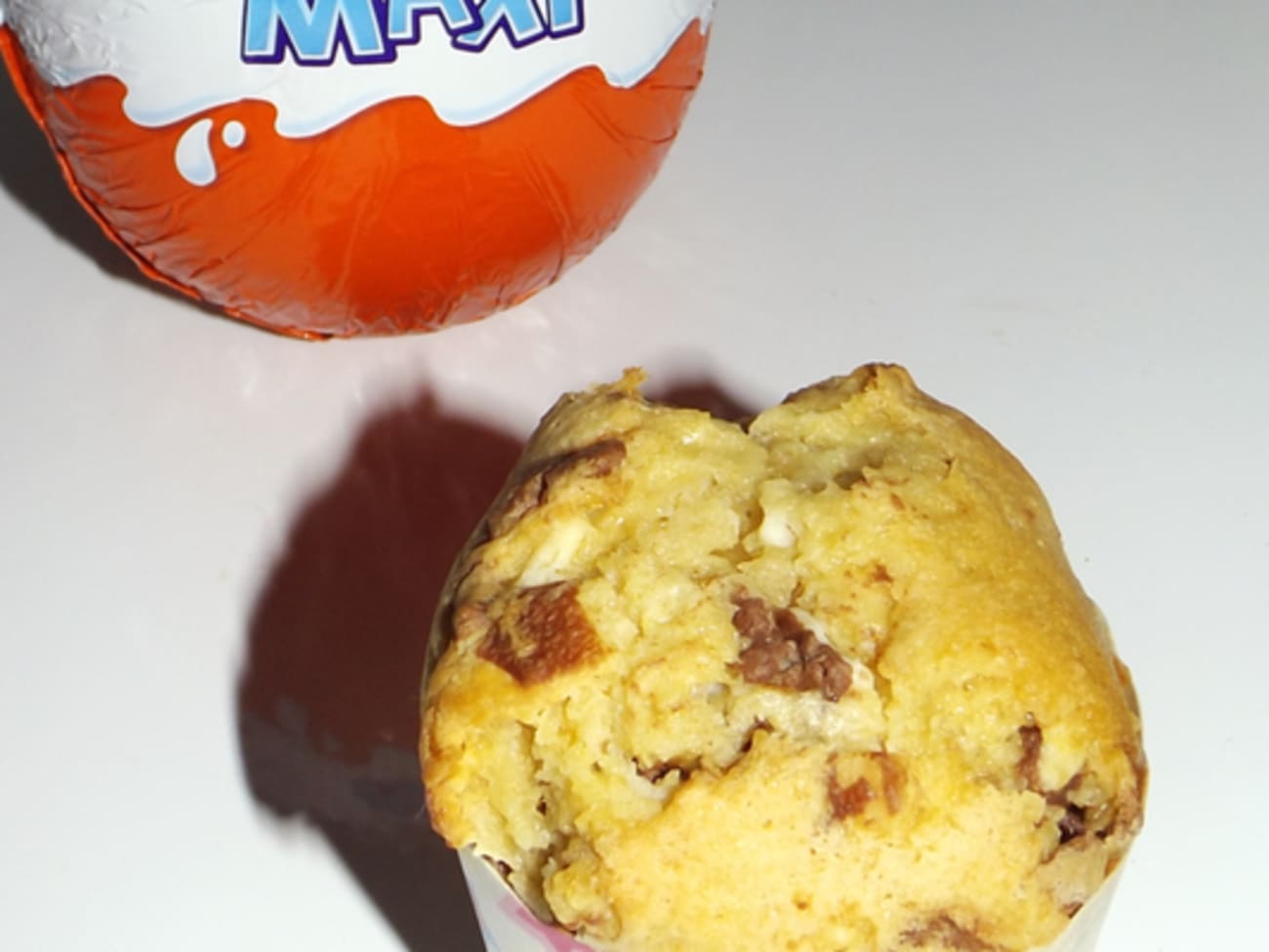 Muffins au Maxi Kinder Surprise Recette par AntiGaspi (Astuces et