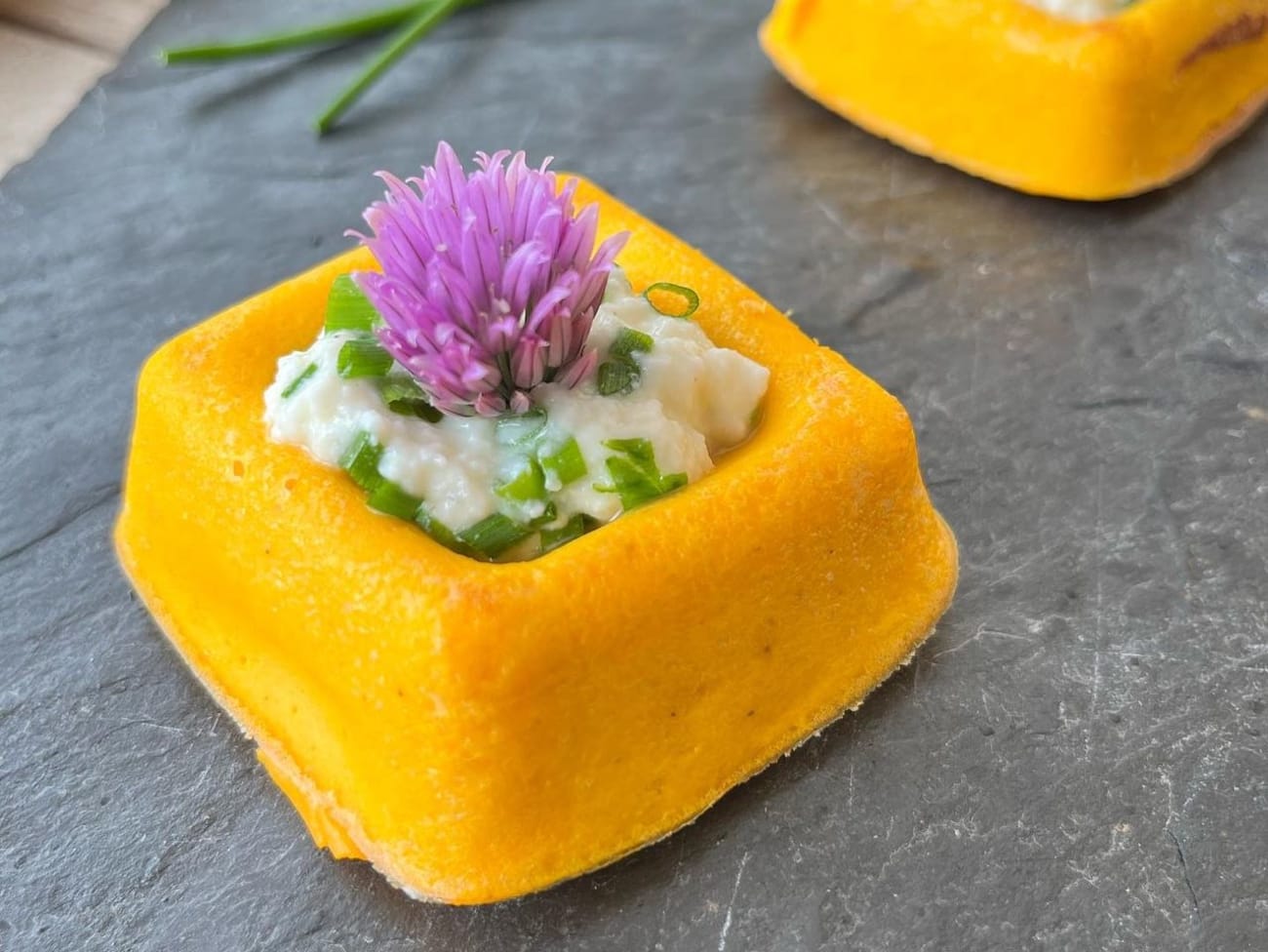 Flans de carottes parmesan et cumin, sans gluten Recette par EN