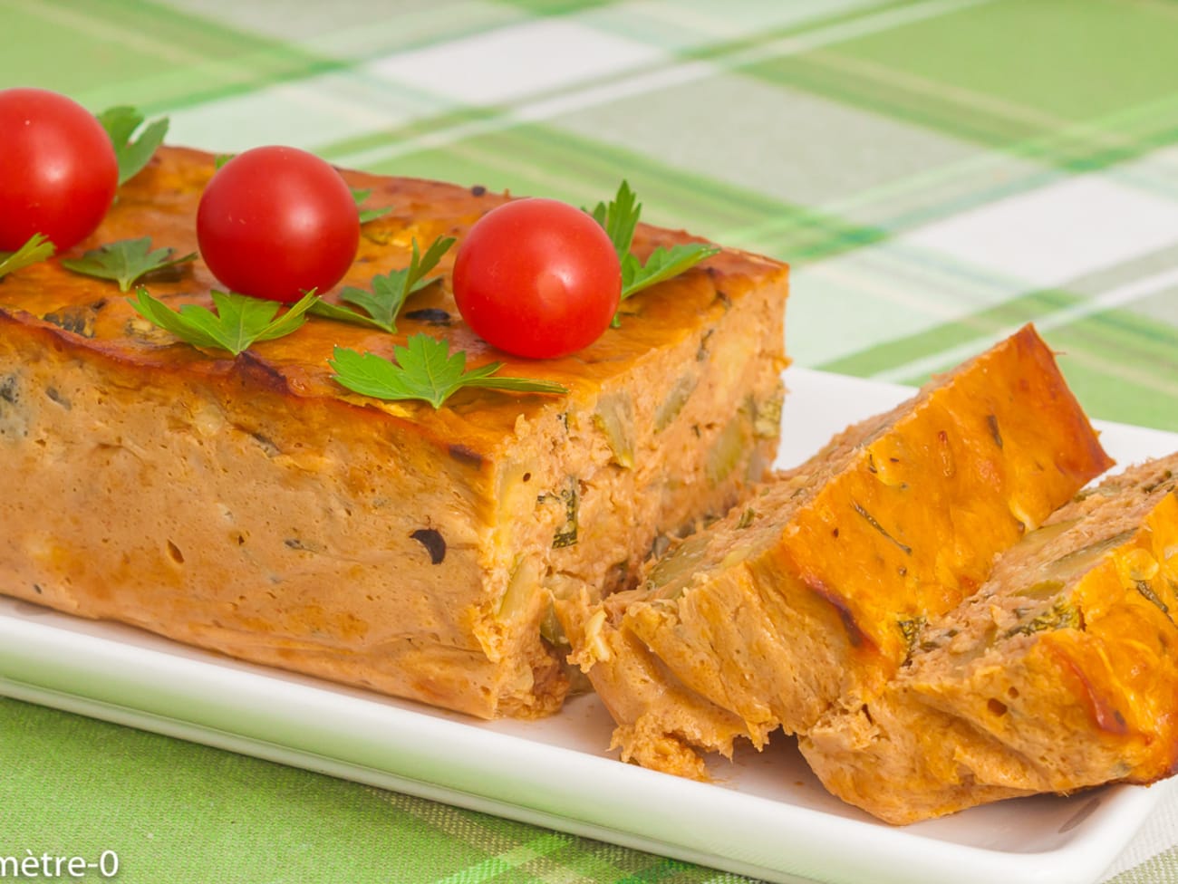 Terrine courgettes thon Recette par kilometre0