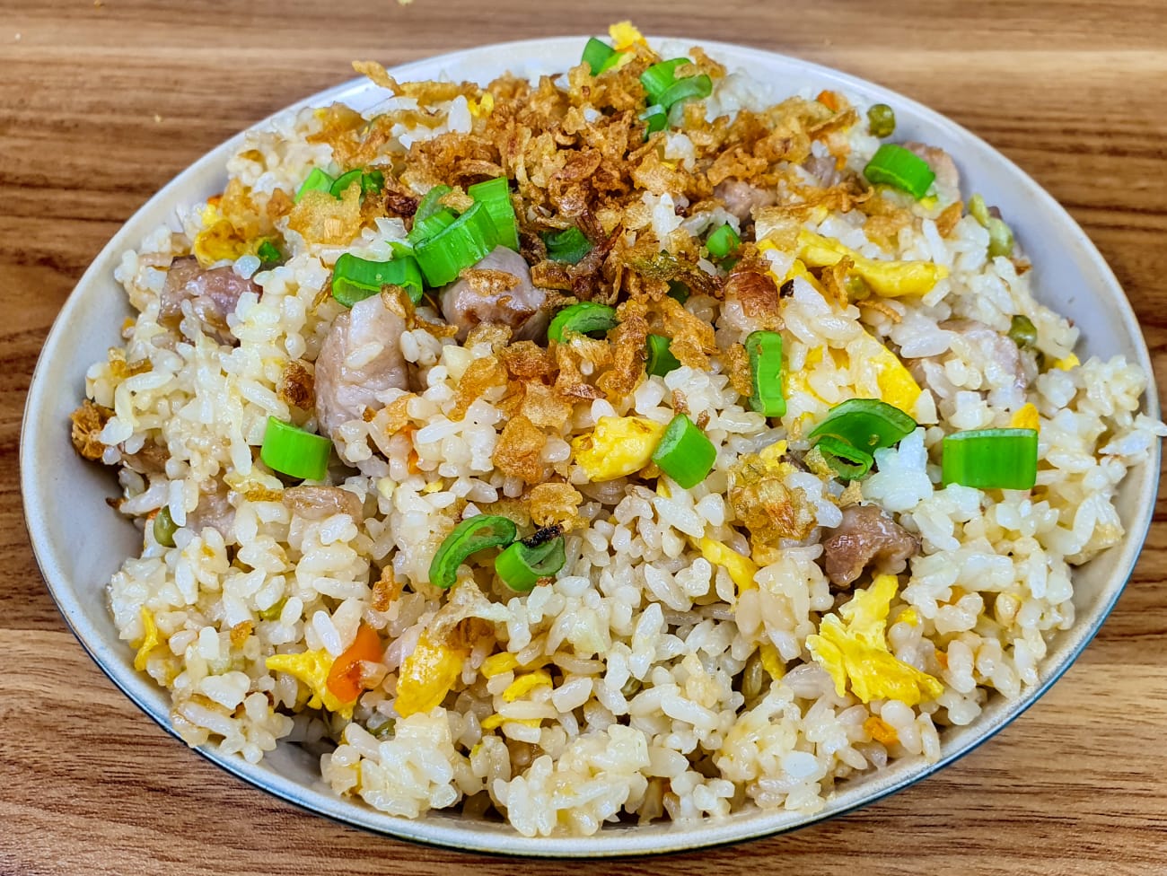 Riz cantonais végétarien
