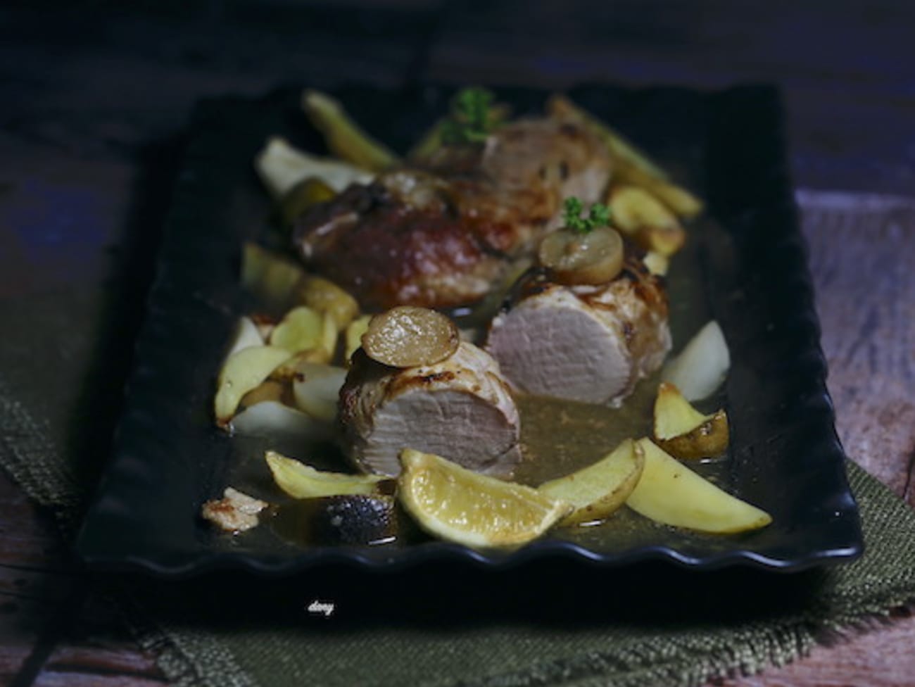 Filet mignon aux citrons confits, navets, miel... Recette par épicétout