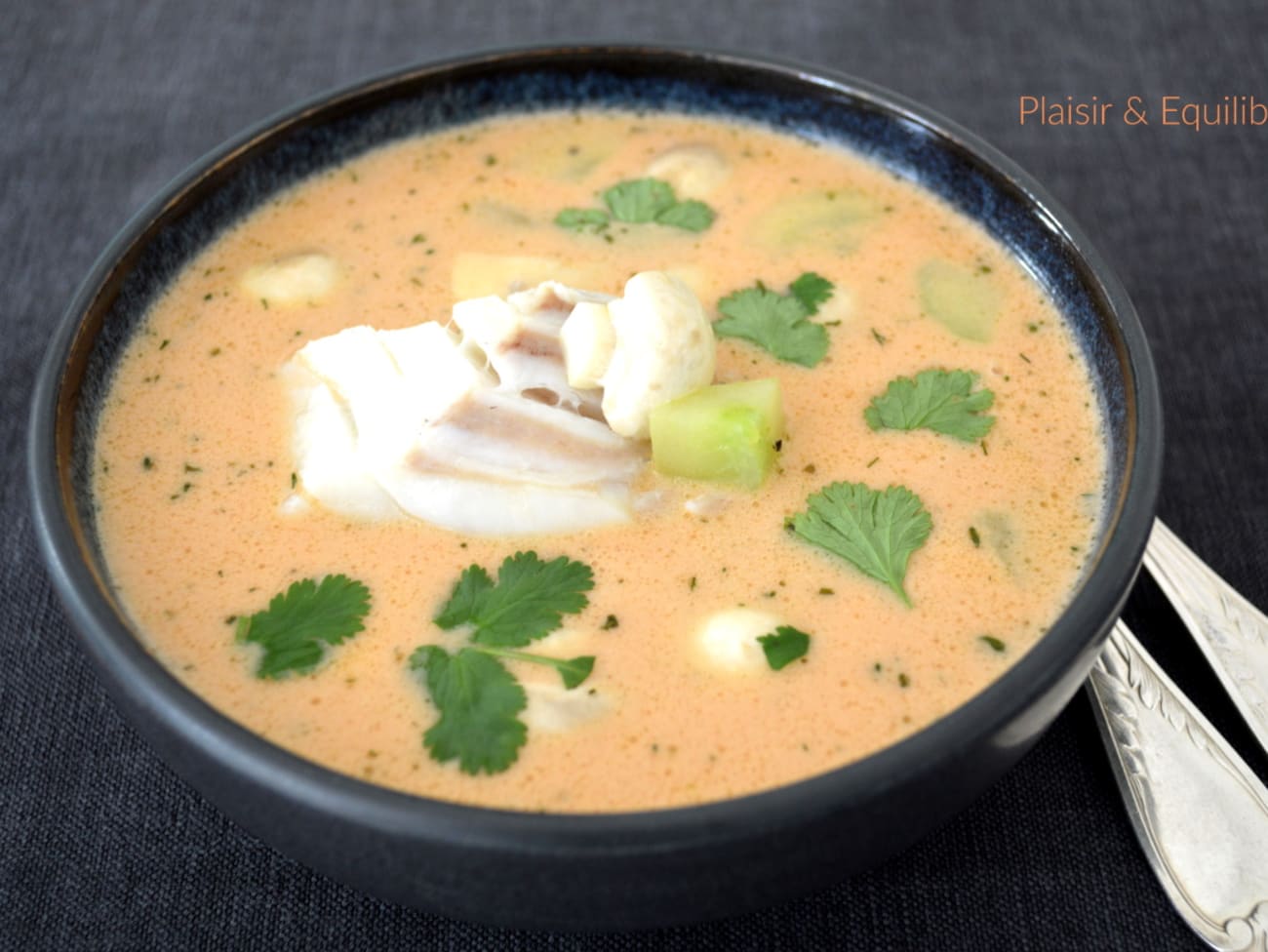 Cabillaud au bouillon thaï d'après le Chef Cyril Lignac Recette par Plaisir et Equilibre