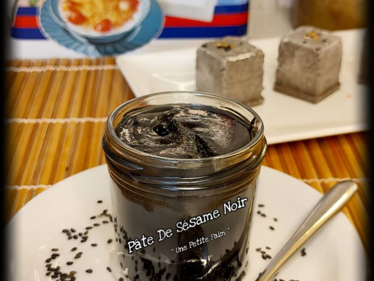 Pâte de sésame noir - recette rapide et facile