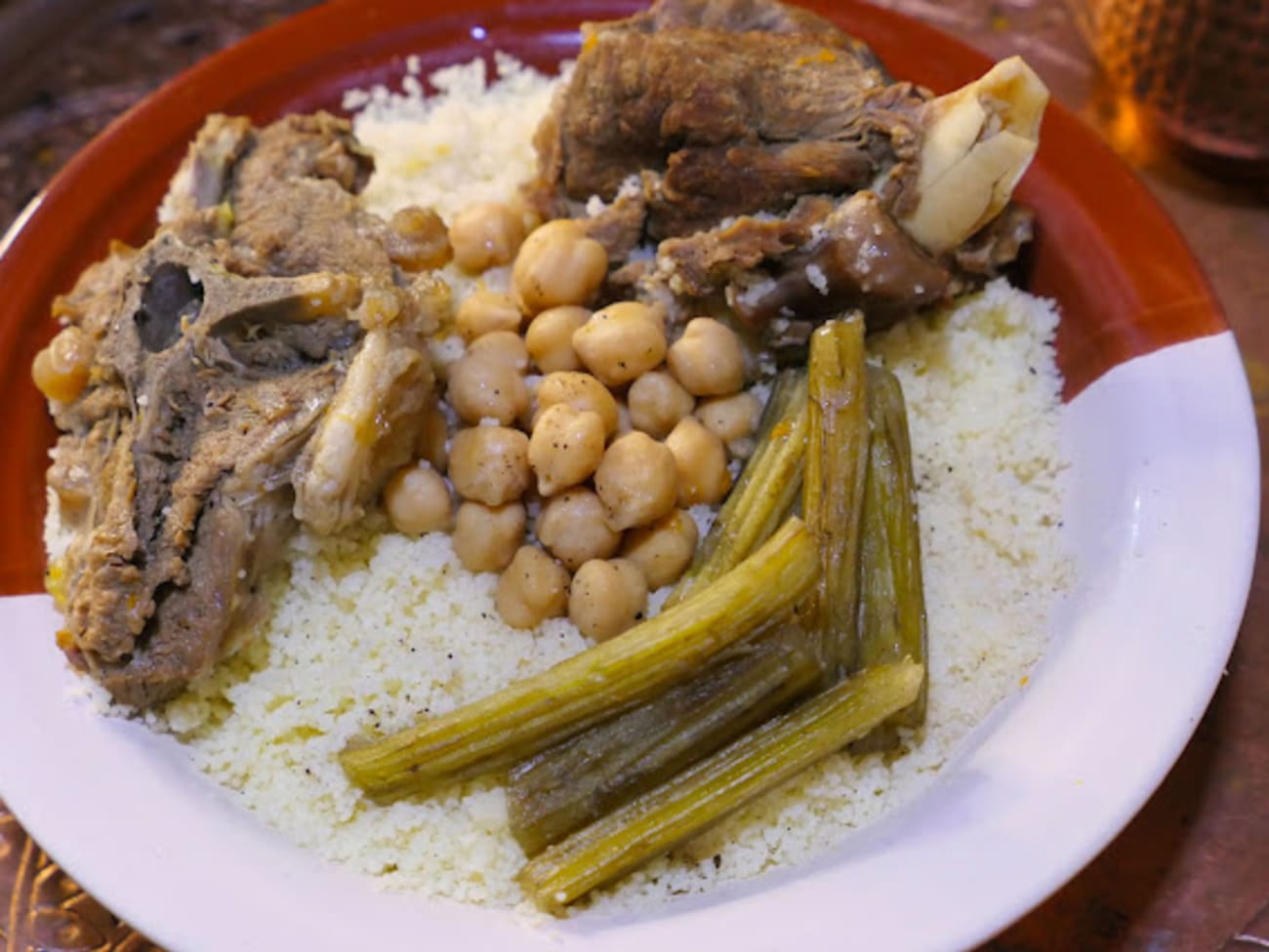 Couscous à l'agneau