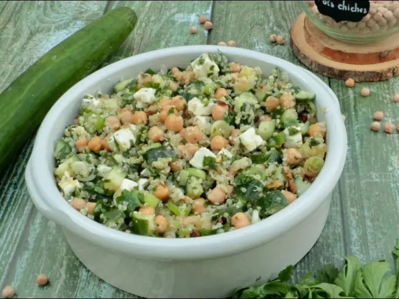 Salade de Jennifer Aniston (version au quinoa) Recette par Happy papilles