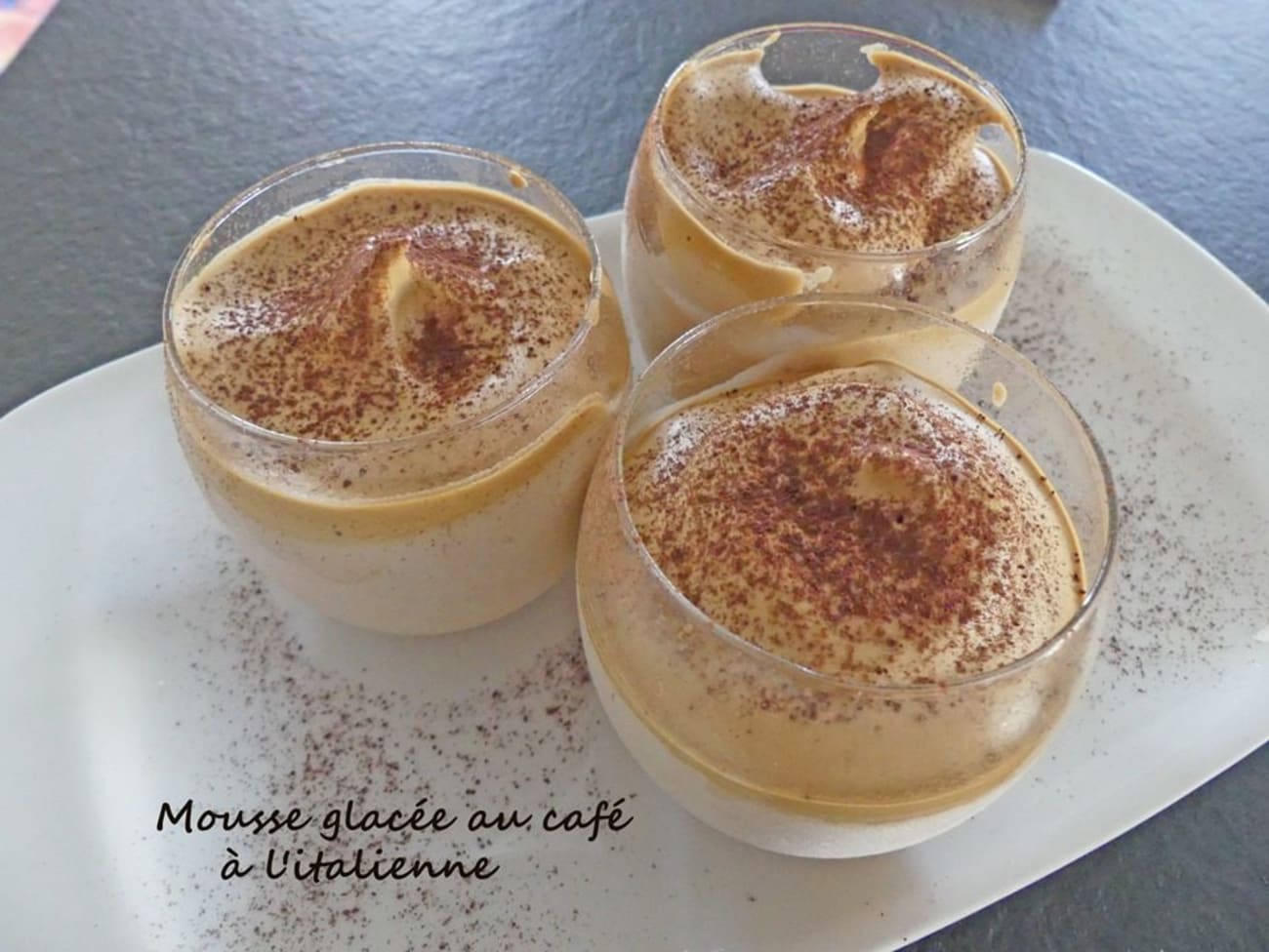 Recette - Café Gourmand à l'Italienne