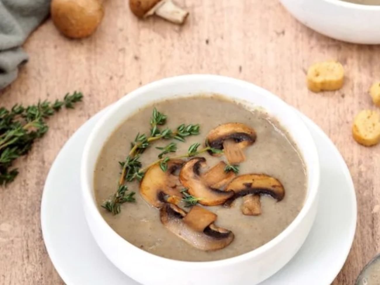 Velouté clearance champignon paris