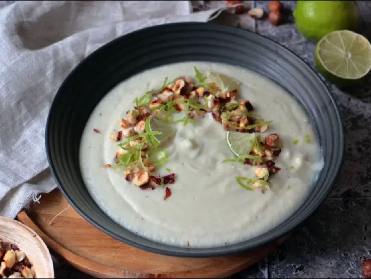 Velouté chou fleur lait de coco sale