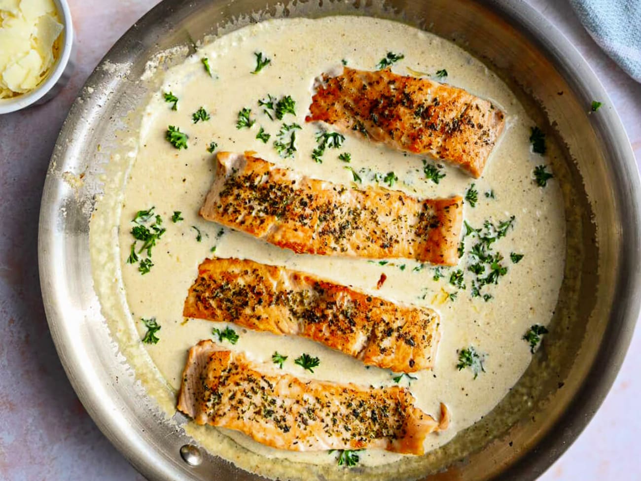 Saumon à la crème façon marie-moi - Recette par Cuisine et Création