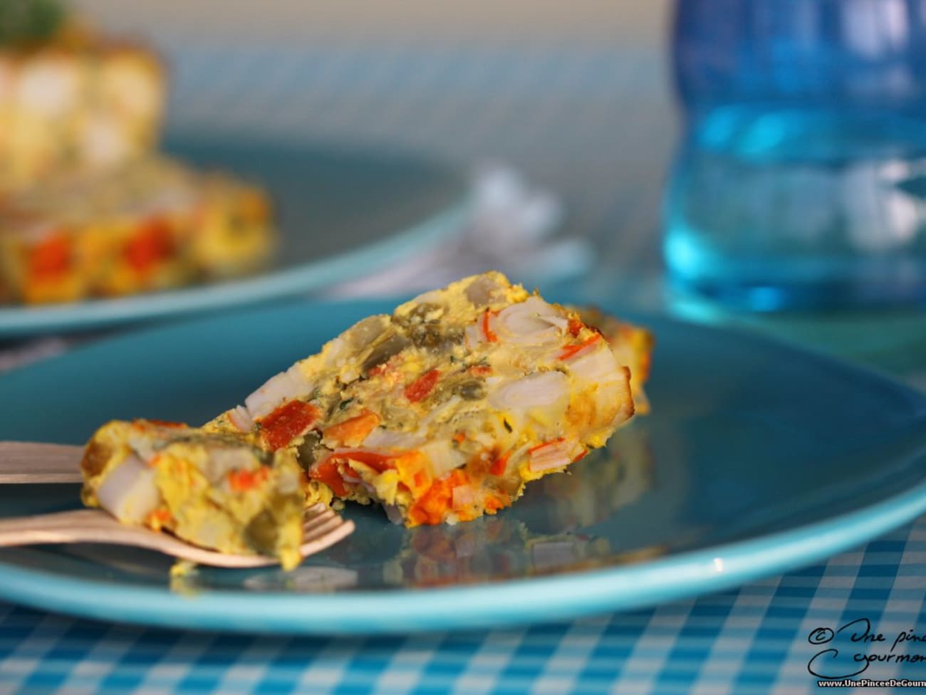 Terrine de poisson et macédoine