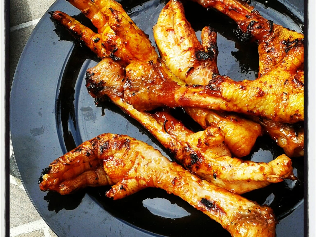 pattes de poulet au BBQ comme aux Philippines - Recette par saint maux