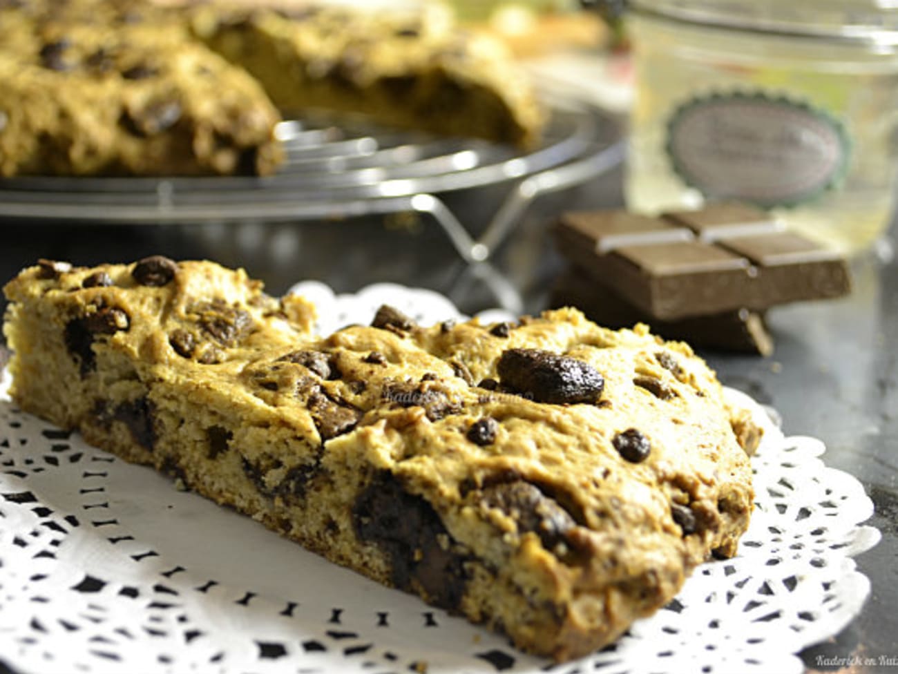 Cookie géant aux pépites de chocolat - Les Papilles de Karen