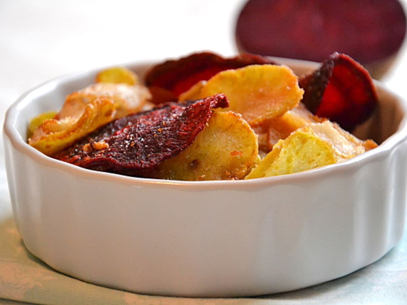 Croustilles de légumes maison