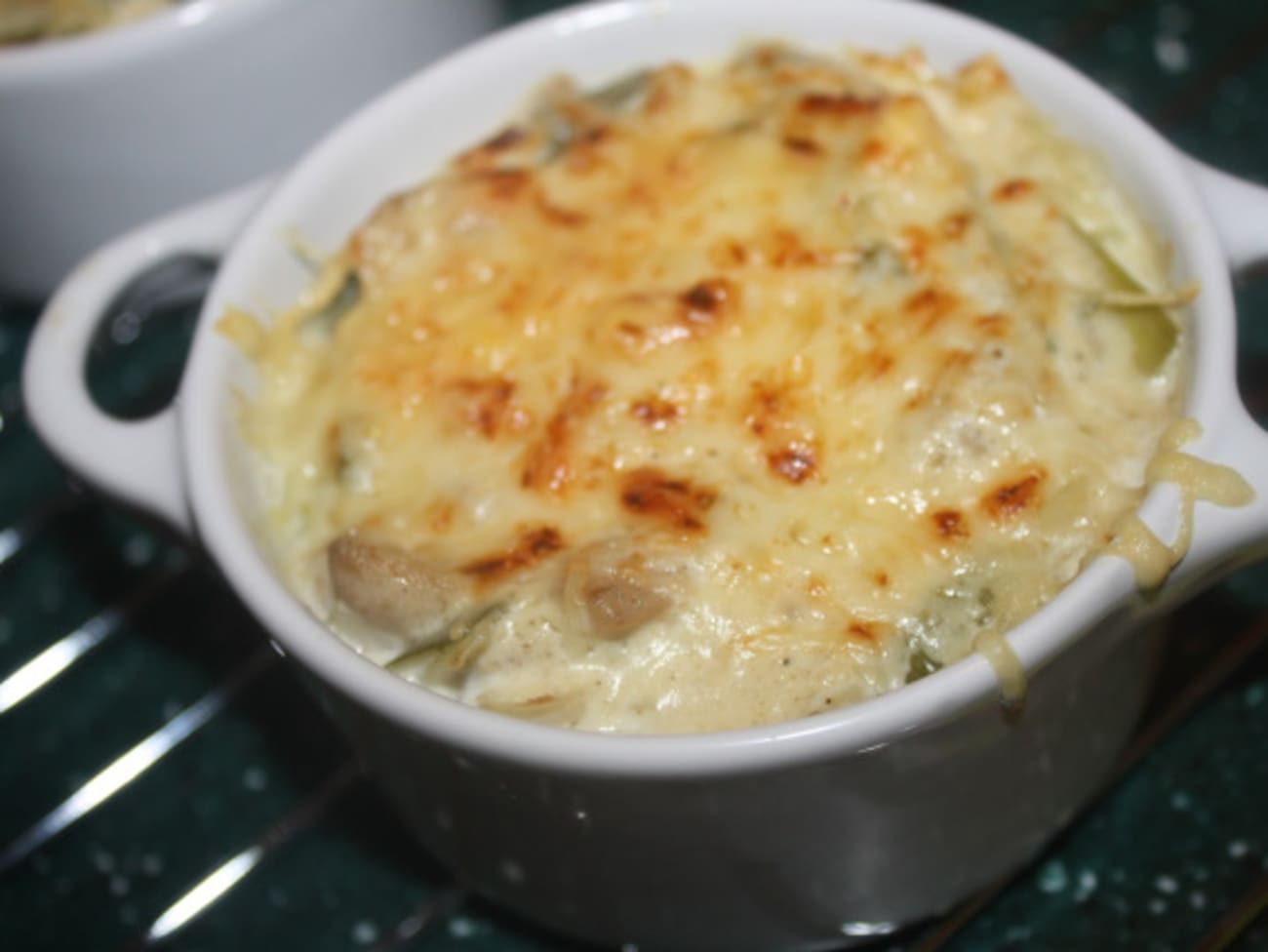 Soupe poireaux champignons hot sale