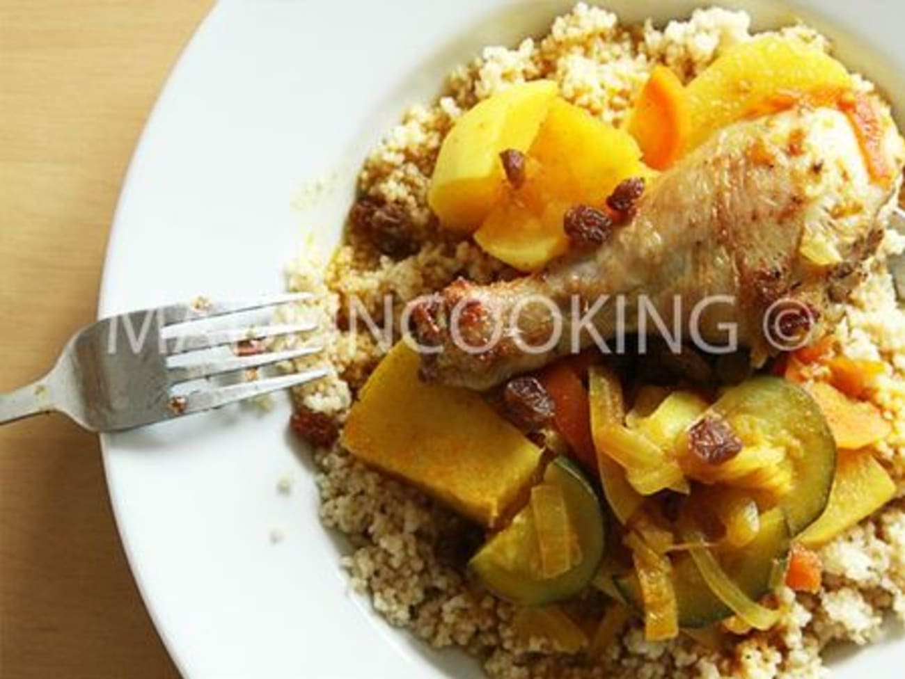 Couscous au poulet express Recette par Made in Cooking