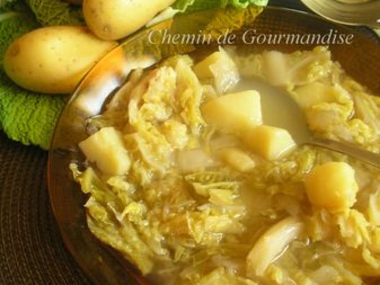 Soupe au choux légère pour un régime minceur - Recette par Chemin de  Gourmandise