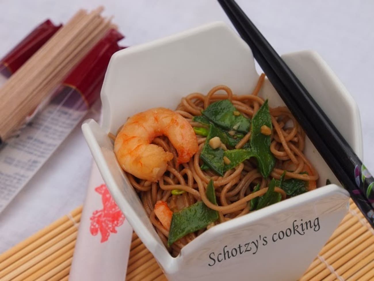 Nouilles soba aux légumes et crevettes - Cookidoo® – la plateforme