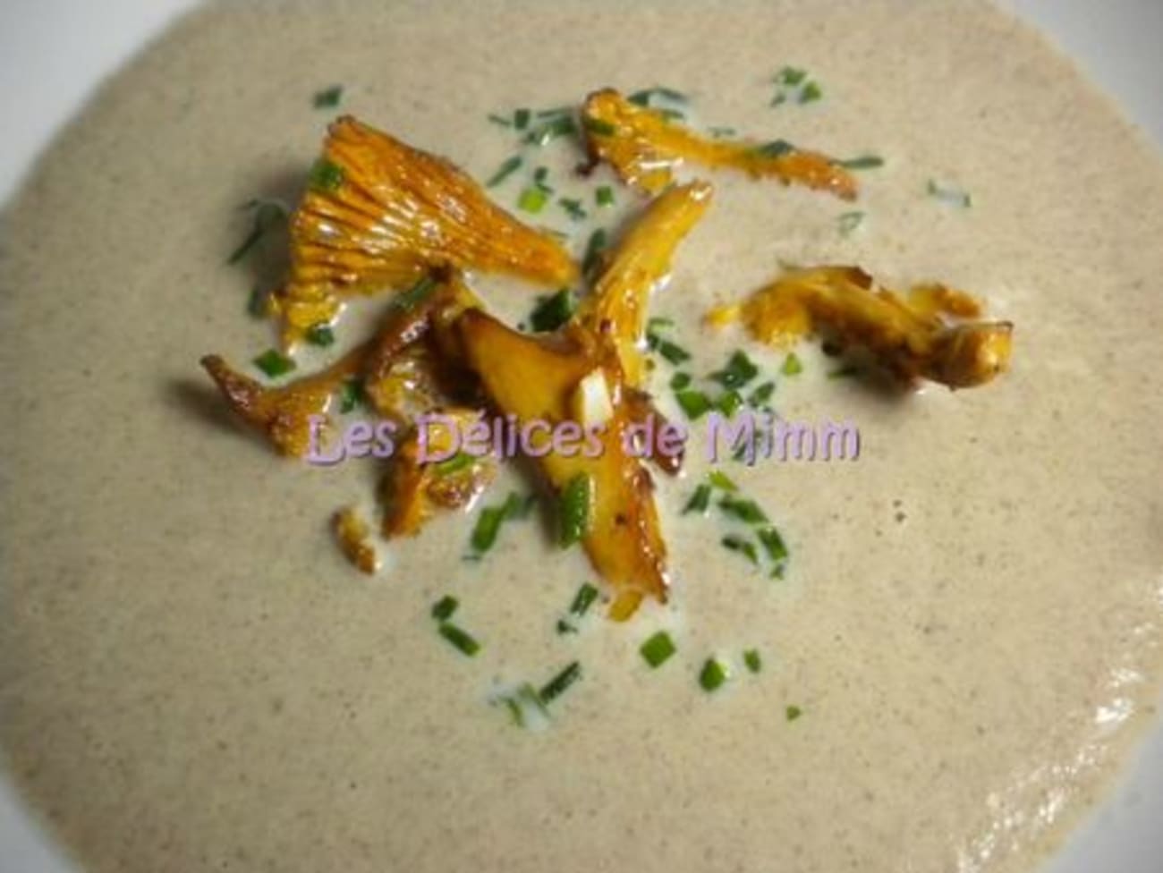 Soupe champignon light top
