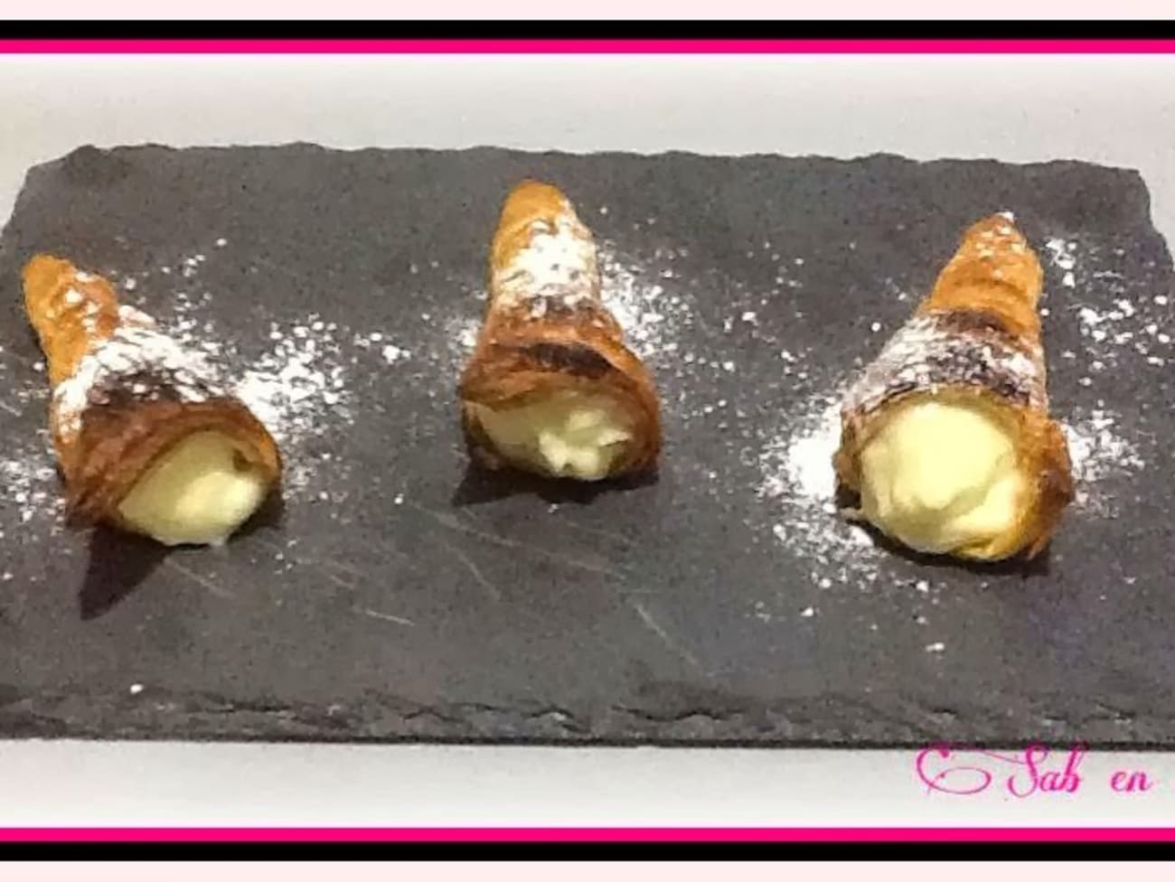 facile à la crème pâtissière Recette par Sab en cuisine