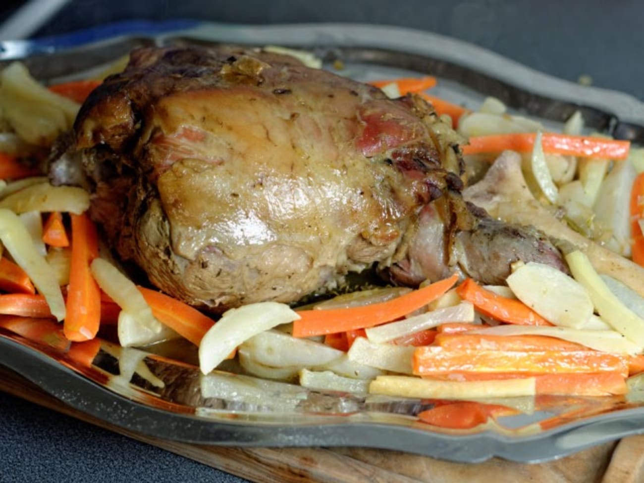 Recette de Pot au feu d'agneau aux légumes oubliés