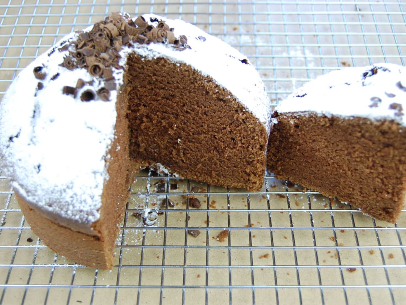 Pâtisserie Au Chocolat Sucré Mini Gâteau Éponge Choco Avec