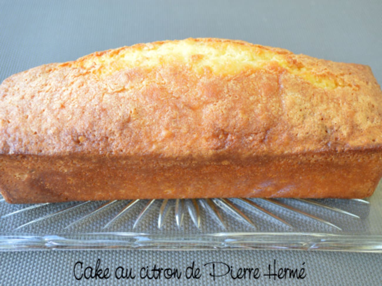Cake au citron de Pierre Hermé - Recette par Plaisir et Equilibre
