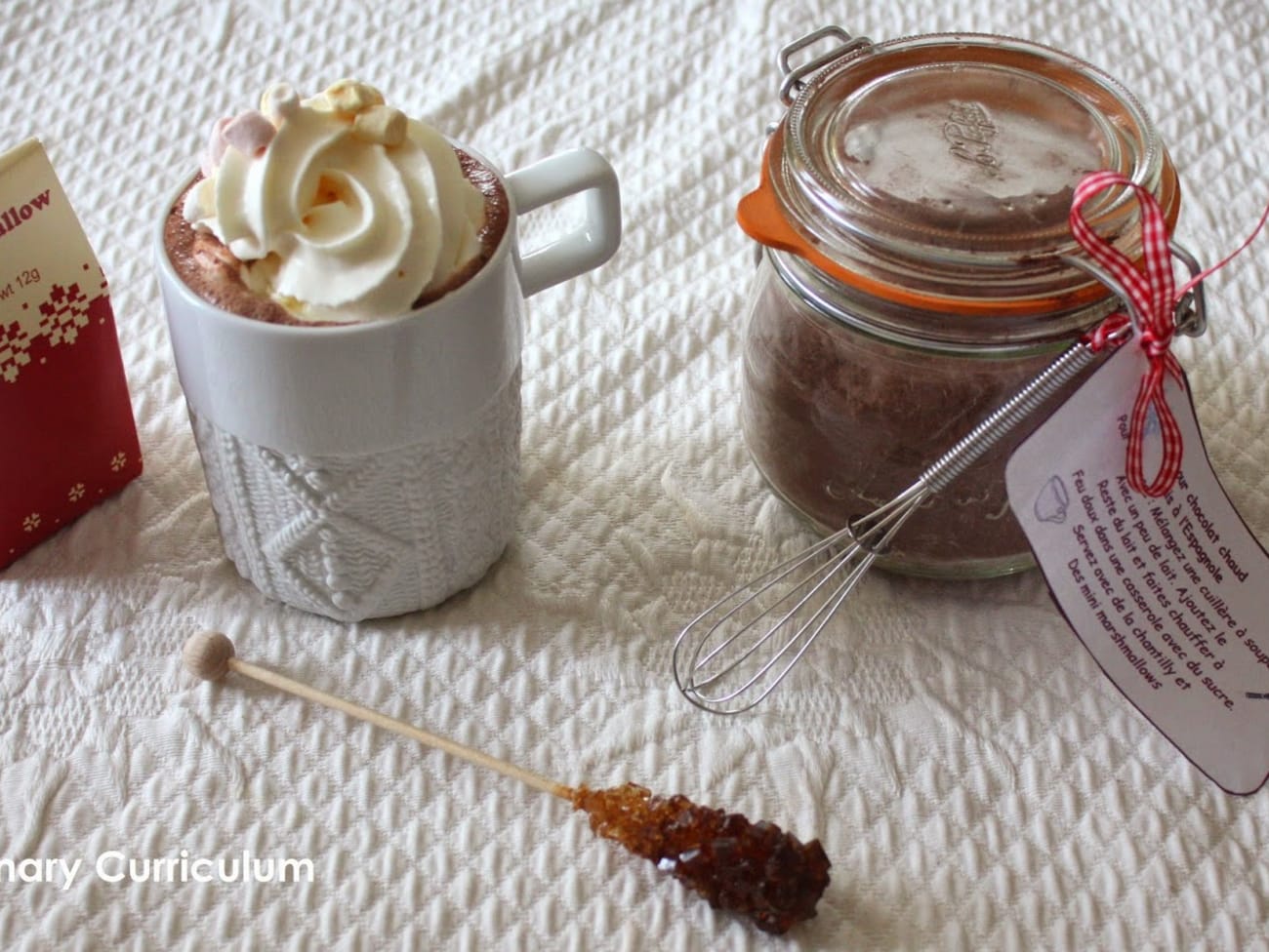 Kit chocolat chaud et épais à l'espagnole - Recette par My Culinary