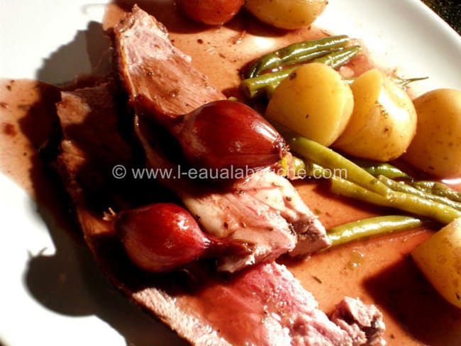 Gigot D Agneau Basse Température Chef Simon