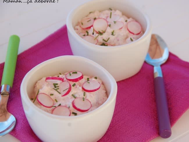 Tartinade de radis