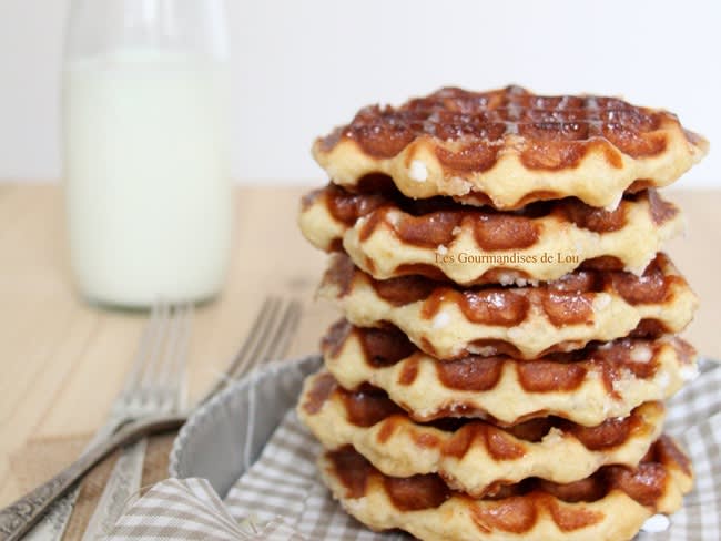 Gaufres de Liège - Recette par Les Gourmandises de Lou