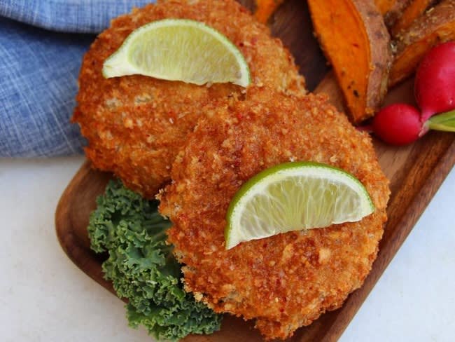 Steak De Chou Fleur Pane Au Four Recette Par Du Bio Dans Mon Bento
