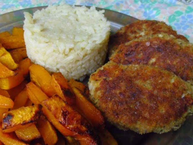 Bouchées panées vegan au radis noir