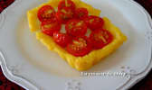 Polentarte à la tomate