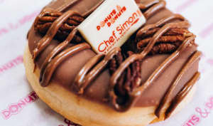 Chef Simon collabore avec Donuts & Donuts pour une création gourmande inédite