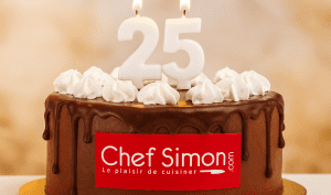 Chef Simon a 25 ans !