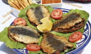 Sardines farcies à la chermoula