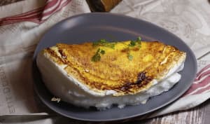 J'aurais bien fait une omelette au lard...