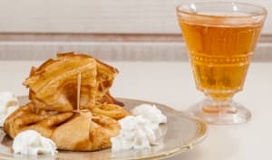 L'aumônière pour présenter entrée ou dessert