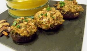 Champignons farcis