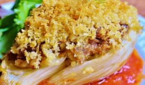 Fenouil farci au veau à l’italienne