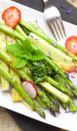 Salade printemps d'asperges
