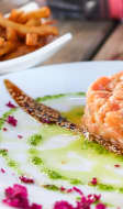 Tartare de saumon
