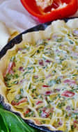 Quiche oignon bacon