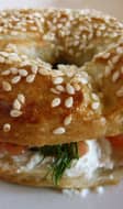 Bagel au saumon fumé