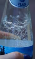Bouteille d'eau gazeuse