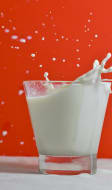 Un verre de lait