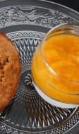 Financier à la figue et au Spéculoos et compotée d'abricot