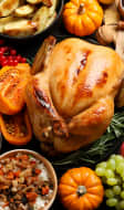 Dinde pour Thanksgiving et autres plats de saison